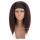 Kinky Straight Synthetic Hair Wigs with Headband Attached